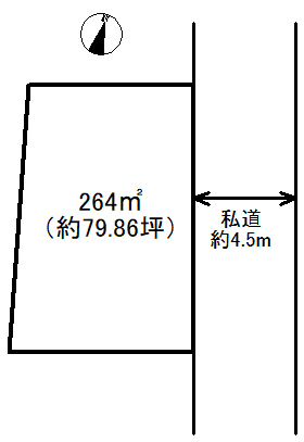 4191南飯田土地　区画図
